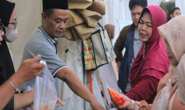 Stand Takjil Porwan di Pameran HUT Pandeglang Diserbu Warga