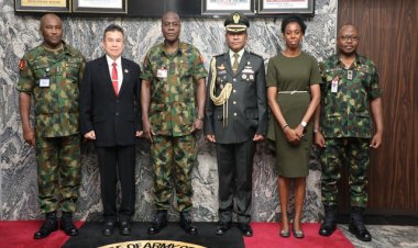 Atase Pertahanan RI Dampingi Dubes RI-Abuja Bertemu Dengan Kasad Nigeria, Tingkatkan Kerjasama Militer Pertahanan