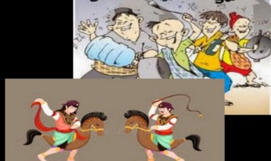 BANGUNKAN SAHUR. Nyaris Berseteru Kuda Lumping vs Kuda Lumping