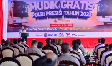 Kapolri Lepas 434 Bus Mudik Gratis Polri Presisi Untuk Masyarakat