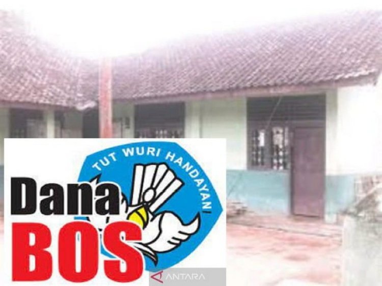 SDN Lebak 2 Munjul Gunakan dana BOS. DIDUGA LANGGAR PERMENDIKBUD
