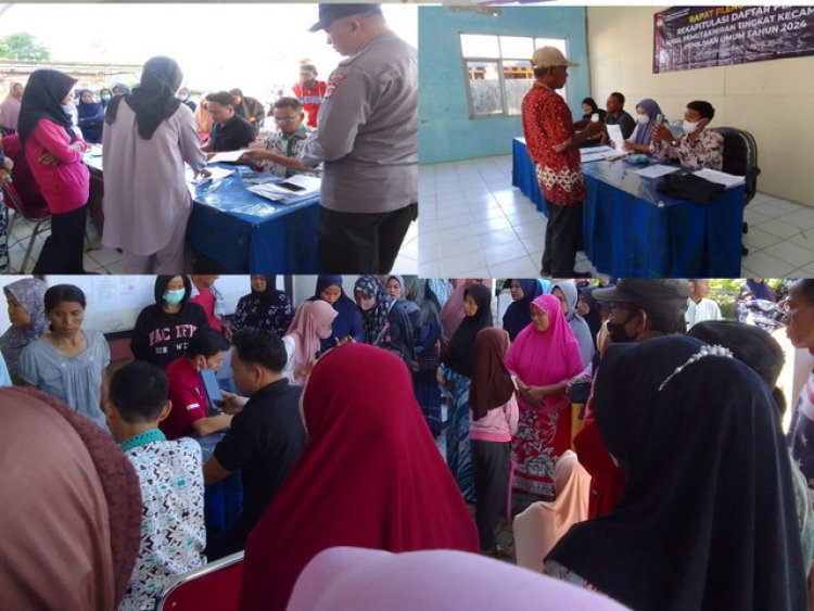 LEBARAN MASIH DUA MINGGU. Ratusan Warga Tiba-tiba datangi Kantor Kecamatan Labuan