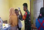 Wujudkan Balita Sehat Bebas Stunting, Babinsa Timika Dampingi Pelaksanaan Posyandu   