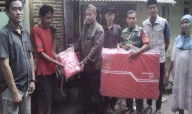 Reaksi Cepat Kemensos RI Bantu Warga Senangsari, Korcam PKH Pagelaran: Sudah Kami Bantu