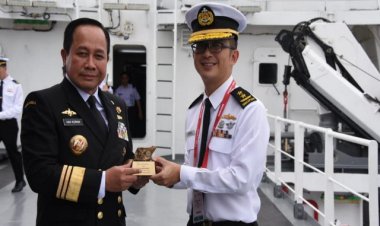 KN Pulau Nipah Satu-Satunya kapal Coast Guard yang Ikuti IMDEX Asia 2023