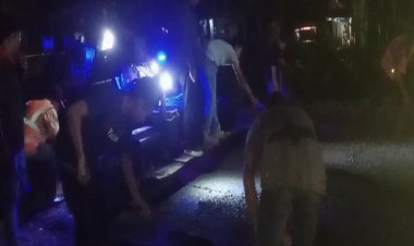 Pembangunan Ruas JL. Babakan Masjid - Pagelaran Diduga Tidak Sesuai Spek