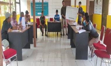 Babinsa Koramil Kuala Kencana Hadiri Kegiatan Rapat Forum Konsultasi Publik