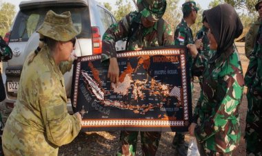 Ciptakan Rasa Saling Percaya di Kawasan, Indonesia-Amerika-Australia Latihan Bersama Penanggulangan Bencana