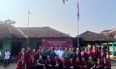Mahasiswa Unhan ajarkan Bela Negara Kepada Siswa Yayasan Hidayatul Wildan