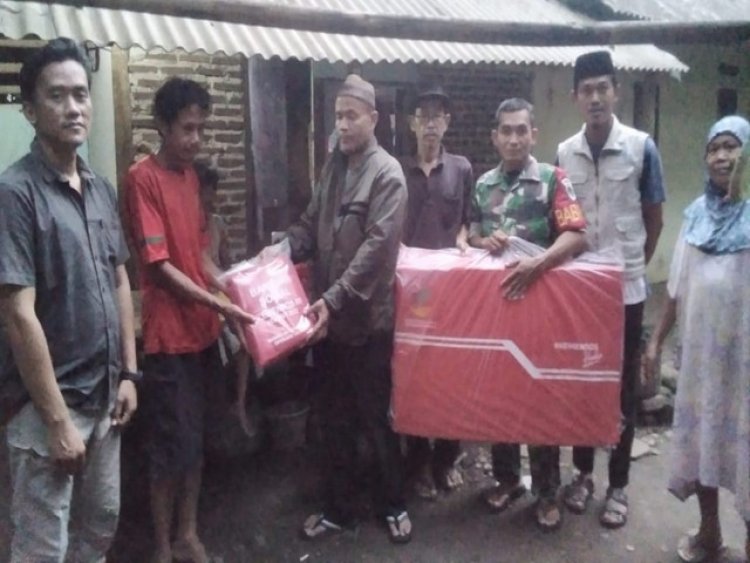 Reaksi Cepat Kemensos RI Bantu Warga Senangsari, Korcam PKH Pagelaran: Sudah Kami Bantu