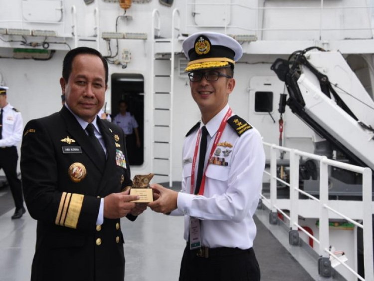 KN Pulau Nipah Satu-Satunya kapal Coast Guard yang Ikuti IMDEX Asia 2023