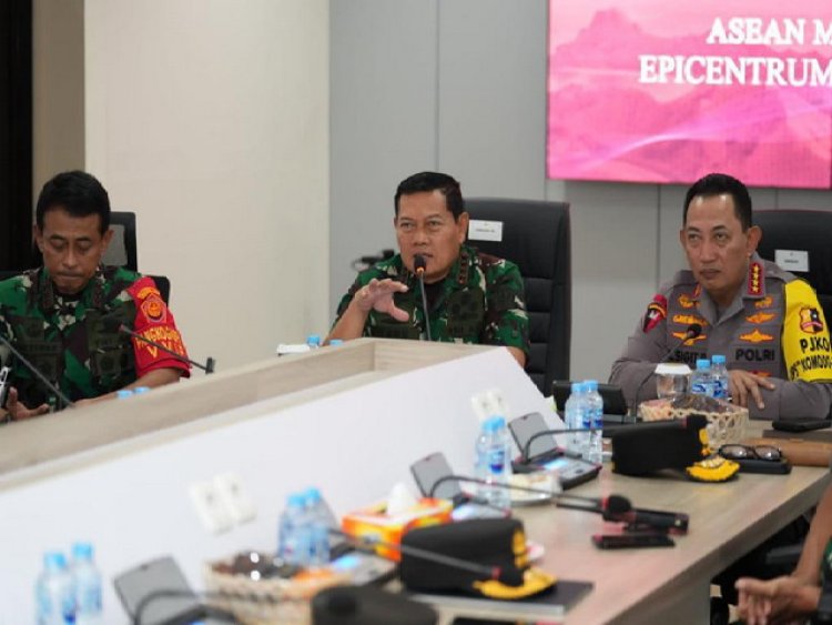 Panglima TNI: Sinergitas TNI Dengan Segenap Komponen Bangsa Sukseskan Pengamanan KTT ke 42 ASEAN   