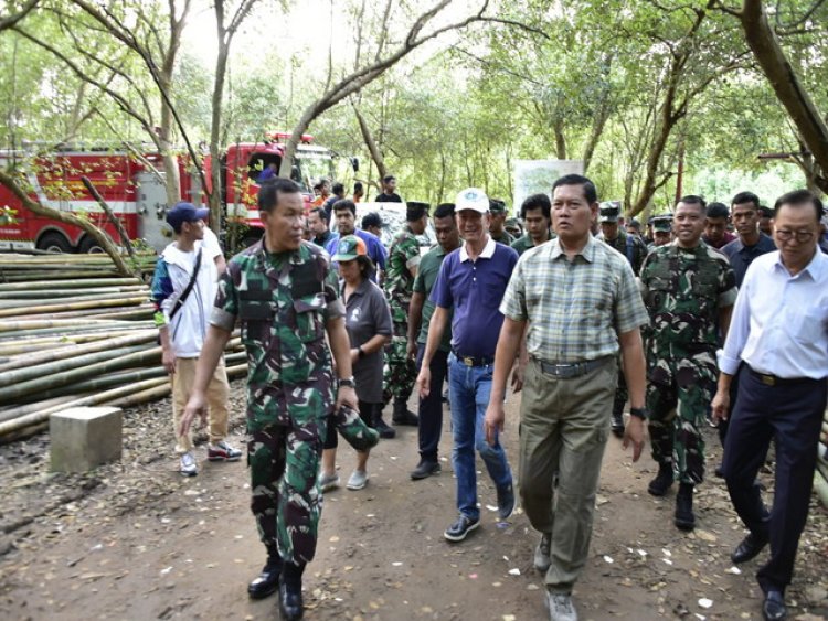 Panglima TNI Tinjau Gladi Bersih Penanaman Mangrove Nasional