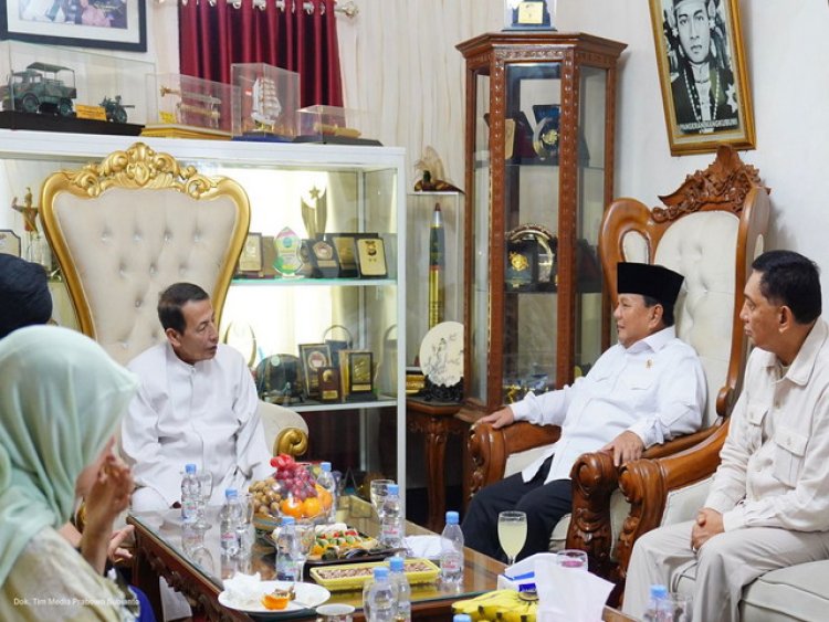 Temui Habib Lutfi di Pekalongan, Menhan Prabowo Sampaikan Ingin Ikut Serta Perbaiki Monumen-Monumen Perjuangan
