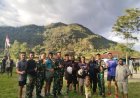 Tingkatkan Minat Berolahraga, Satgas Yonif Raider 200/BN Berikan Bantuan Sarana Olahraga