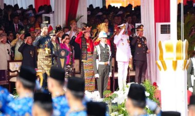 Panglima TNI Ikuti Upacara Peringatan Hari Lahir Pancasila di Monas