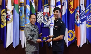 Kepala Bakamla RI Terima Courtesy Call Singapore Police Coast Guard