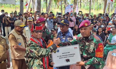 Pencanangan Gerbangdutas di Pulau Maetimiarang, Menkopolhukam dan Mendagri Beri Apresiasi 