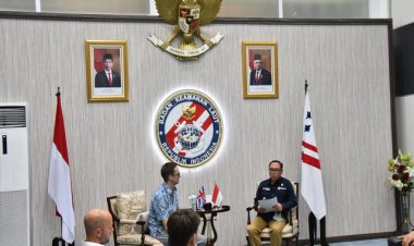 Bakamla RI Terima Kunjungan CSSF Maritime Lead Asia Tenggara