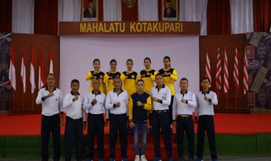 Danlantamal IX Beri Motivasi Tim Tari Yang Akan Mewakili Maluku Pada FORNAS VII di Bandung