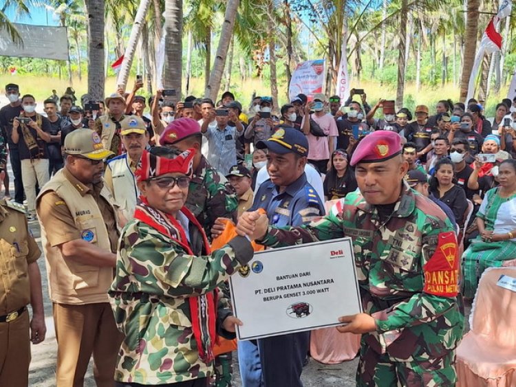 Pencanangan Gerbangdutas di Pulau Maetimiarang, Menkopolhukam dan Mendagri Beri Apresiasi 