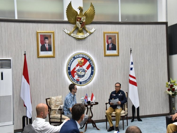 Bakamla RI Terima Kunjungan CSSF Maritime Lead Asia Tenggara