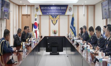 Bakamla RI - Korea Coast Guard Lakukan Pertemuan Bilateral Ke-2