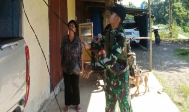 Satgas Yonif 143/TWEJ Bantu Atasi Masalah Listrik Warga Papua