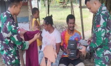 Ternyata Begini Satgas Yonif 143/TWEJ Dengan Masyarakat di Pedalaman Papua