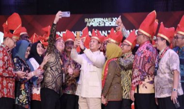 Menhan Prabowo Bicara di Rakernas Apeksi XVI 2023 Makassar, Tegaskan Pentingnya Hilirisasi