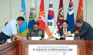 TNI dan Militer Korsel Sepakat Tingkatkan Kemampuan Prajurit Dalam Menjaga Perdamaian Dunia