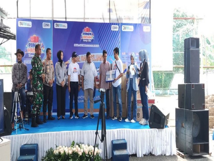 BRI Kanca Labuan Gelar Panen Hadiah Simpedes  Periode II Tahun 2022
