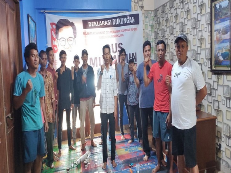 Cak Imin Dapat Dukungan Dari Relawan RP-GM Pandeglang untuk Maju di Pilpres 2024