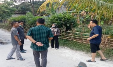 Anggota DPRD Kabupaten Serang dan PT. Indohara Jawilan Akan Berikan Lampu Penerangan Jalan Warga Curugsari