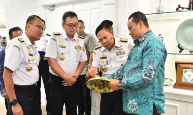 Kepala Bakamla RI Lakukan Courtesy Call ke Pimpinan 1 BPK RI