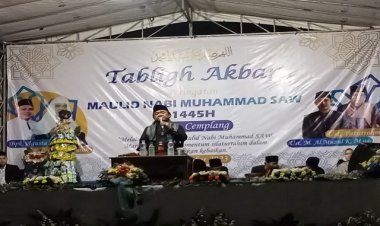 Kades Cemplang Gelar Acara Maulid Nabi Muhammad SAW 1445 H