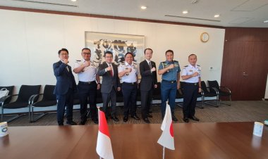 Teruskan Hubungan Baik, Kepala Bakamla RI Courtesy Call dengan JICA