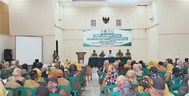 Gelar Workshop Implementasi Kurikulum Merdeka, Ini Penjelasan Ketua KKG-PAI Kabupaten Pandeglang