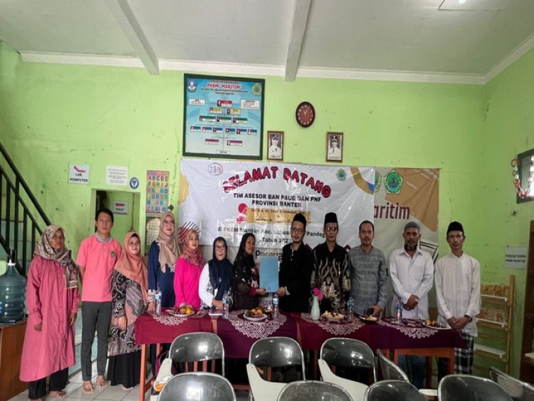 BAN PAUD PNF Provinsi Banten Laksanakan Visit dan Penilaian PKBM Maritim Labuan 