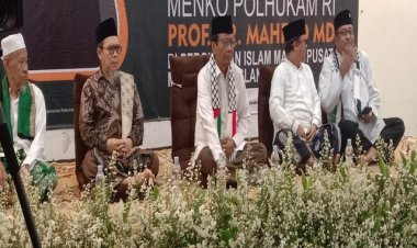 Menkopolhukam Hadiri Acara Halaqah Kebangsaan Ulama Se-Provinsi Banten di Malnu Pusat Menes Pandeglang
