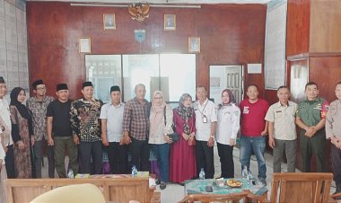 Usai di Lantik Bupati, Pemerintah Kecamatan Pagelaran Langsungkan Acara Temu Pisah Pjs Kades