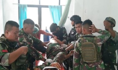Rusak Momen Natal KSTP Serang Pos Pamtas TNI di Papua, Satu Prajurit TNI Gugur