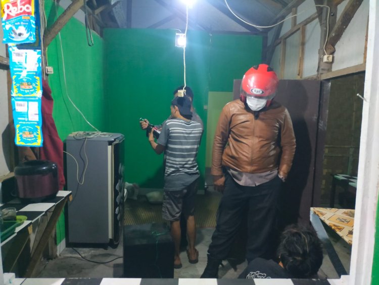 Jelang Nataru, Polsek Pagelaran Gelar Operasi Pekat di Sejumlah THM