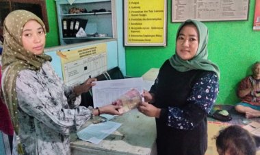 Salurkan BLT DD dan Honor LKD Triwulan Pertama, Pemdes Curug Realisasikan Dana Desa