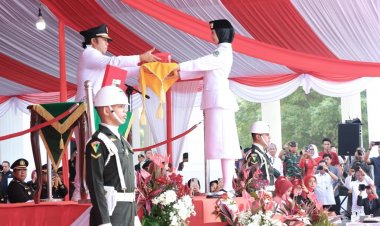 Khidmat, Upacara Peringatan HUT Ke-79 Kemerdekaan Republik Indonesia Tingkat Provinsi Banten
