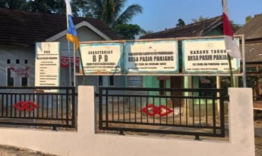 Realisasi Dana Desa Tahap 1 Tahun Anggaran 2024 di Desa Pasir Panjang Kecamatan Picung diduga tidak sesuai LPJ.