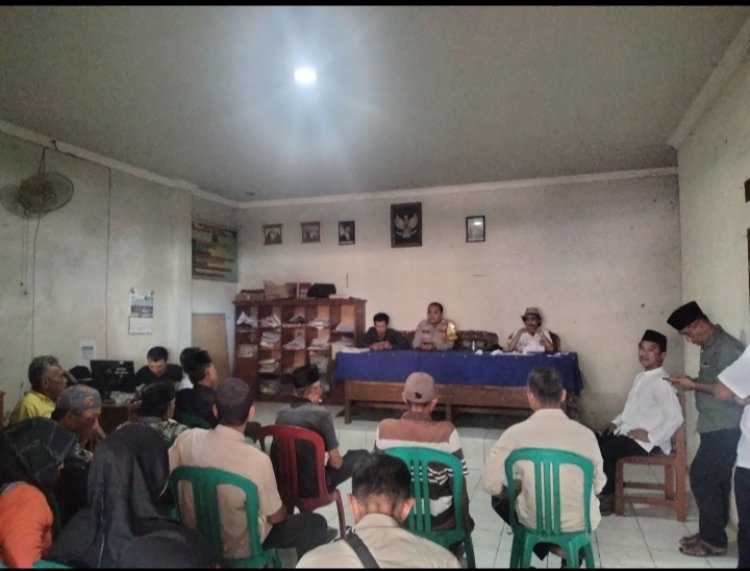Demi Menjaga Kekompakan, Desa Cipicung Kec. Cikedal Bentuk Forum RT RW Tingkat Desa