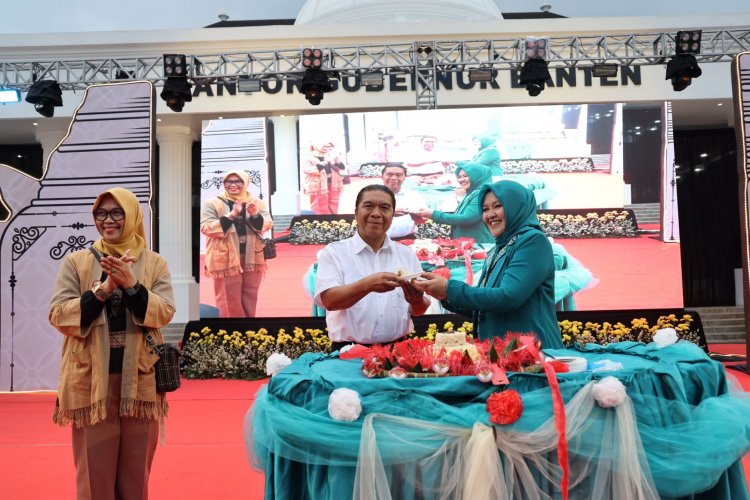 Antusias, Kader PKK Hadiri Puncak Peringatan HKG PKK ke-52 Tingkat Provinsi Banten