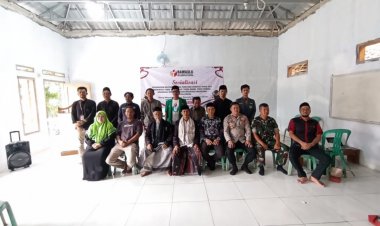 Sosialisasi Partisipasi Masyarakat dalam Pengawasan Pilkada Serentak yang dilaksanakan PANWASCAM Ciekdal tahun 2024