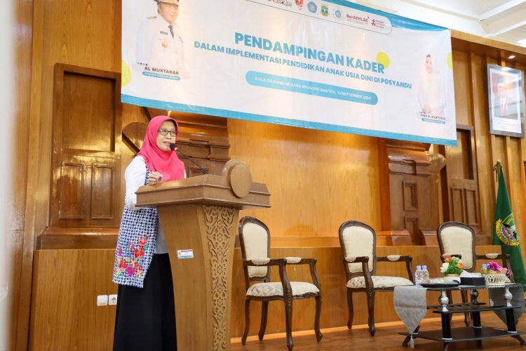 Pendidikan Anak Usia Dini di Perkuat Pemprov Banten  Melalui Kader Posyandu
